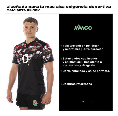 Imago Deportes Rugby T-Shirt Model Stade Premium Stretch 3