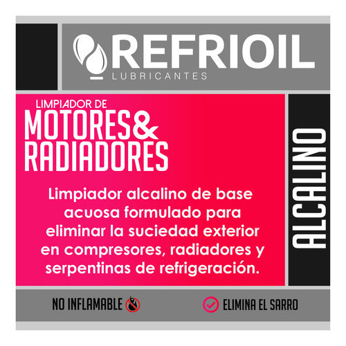 Refrioil Cleaner Lubricant for Motors and Radiators 1 L 3