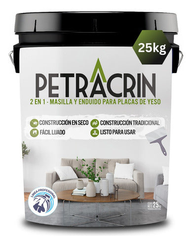 Petracrin 2 In 1 Joint Compound + Filler for Drywall 1