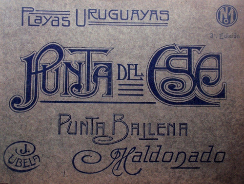 Revista Playas Uruguayas Social J Cubela 1920 Punta Del Este 0