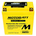 Motobatt Gel Battery Motomel Dlx 110 Cc YB5L-B 12N5-3B 1