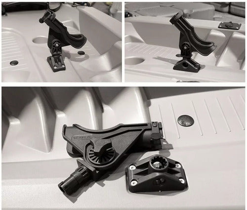 Seaflo 360° Rotatable Folding Fishing Rod Holder - Premium 5