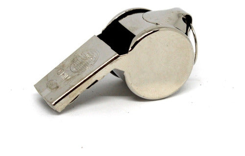 UNIPROVEEDORES Metal Referee Whistle - Soccer, Sports, Murga, Comparsa 0