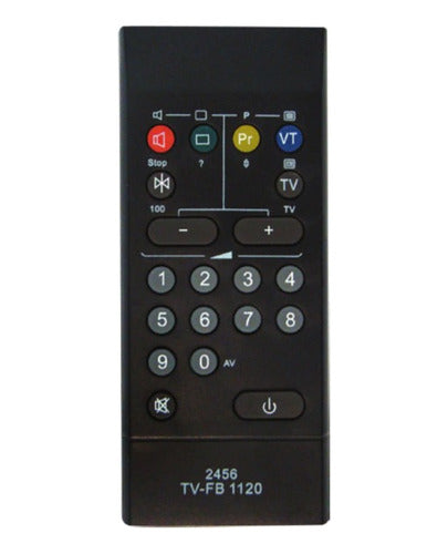 TV Telefunken 1120 Remote Control 0