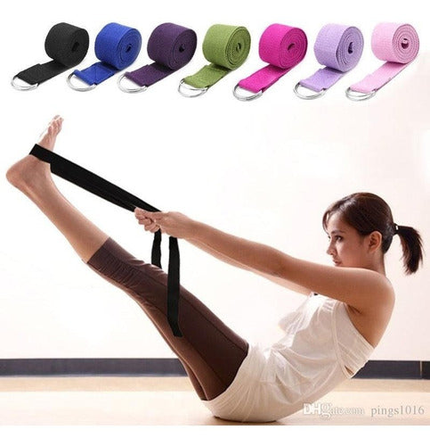 Cinturon Cinto Para Yoga Largo 2 Mt Arios Colores Precio Por Unidad Somos Fabricantes Servicegym 0