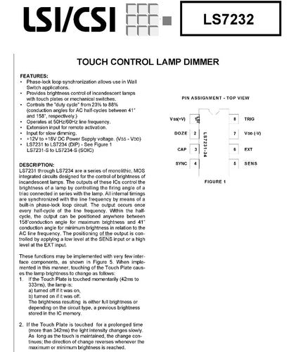 Ls7232 Dimmer Al Tacto 2