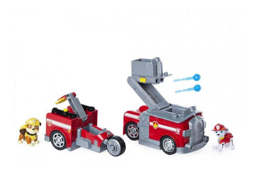 Paw Patrol 2-In-1 Vehicle with Launcher and 2 Figures JEG 16789 1
