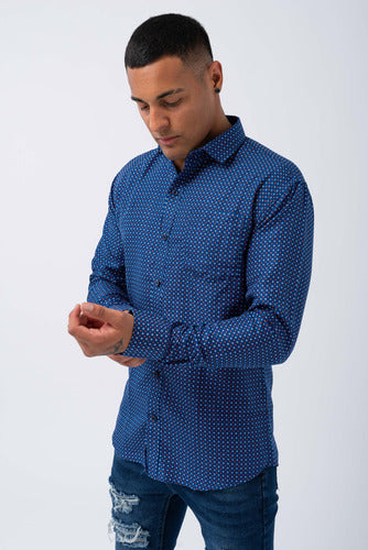 Pratsi Long Sleeve Cotton Shirt for Men 2