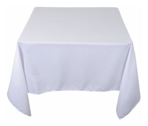 Manteleria Carim Rectangular Tablecloth 3.50 X 1.50 M Anti-Stain 1