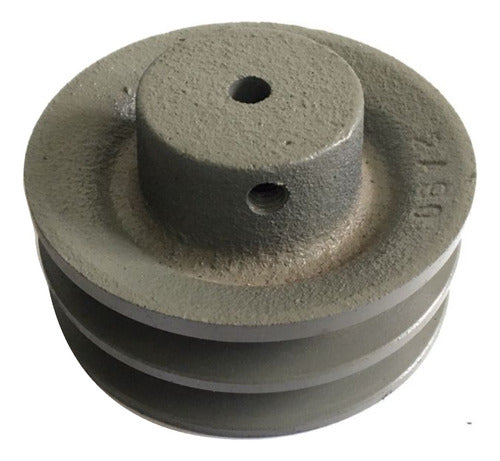 Carisio AA 50mm Double Channel Pulley - High Strength Cast Iron 0