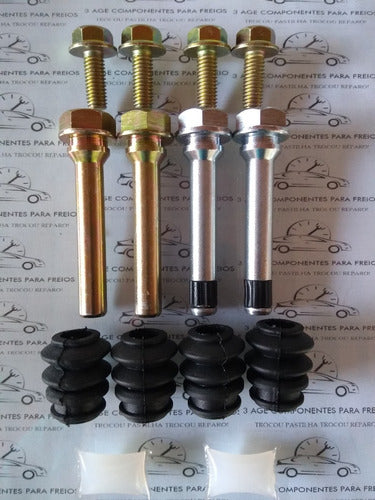 2 Kit Pino Guia Diant. Pinça Freio Hyundai  Santa Fé 4