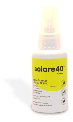 Aurelia Natural Mineral Sunscreen Fps40 Solare Sin Color 60 Ml 0