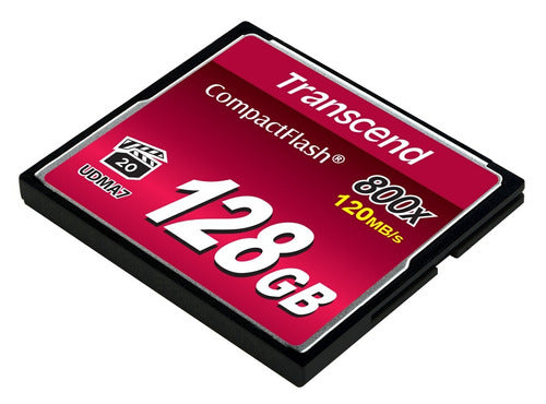 Transcend 128GB CompactFlash Memory Card 800x 1