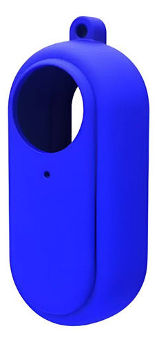 Capa De Silicone Telesin Para Insta360 Go 2 - Azul 0