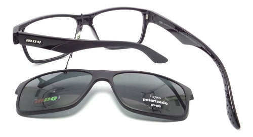 MDQ Tahan Clip-On Prescription Polarized Sunglasses 5