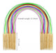 18 Pairs Bamboo Circular Knitting Needles Set with Accessories 3
