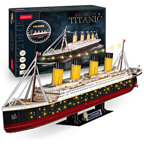 Puzzle Rompecabezas 3d Titanic 80cm Adultos 0