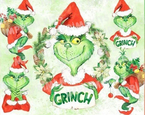 Kit Cliparts Grinch Navidad Imagenes Png Navideños #n127 0