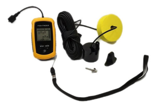 Sonar Portátil Para Pesca Fish Finder Com Sonda Ultra-sônica 5