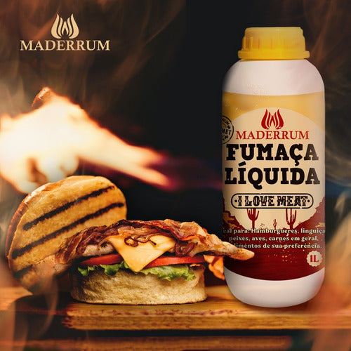 Essência Eucalipto Fumaça Líquida Maderrum 1 Litro Gourmet 3