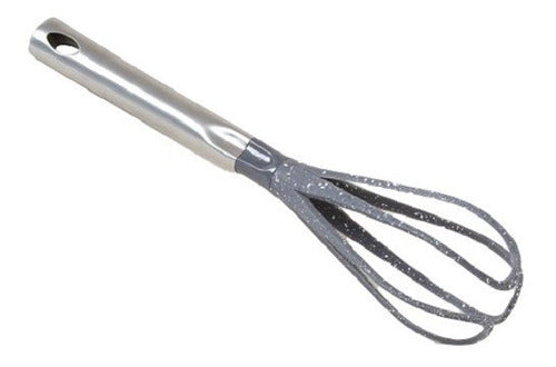 Mishka Large Nylon Whisk with Steel Handle 0