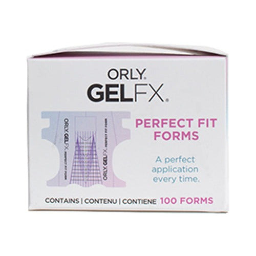 Orly Perfect Fit Nailform Moldes Para Esculpidas Pack X 100 0