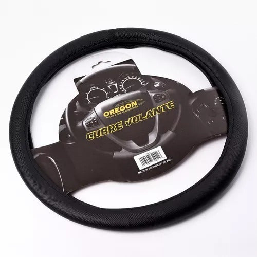 Universal Black 38cm Oregon Car Steering Wheel Cover 0