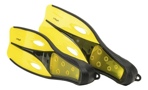 Pata De Rana Hydro Star Aletas Talle 32-34 Acuaticas Snorkel 2