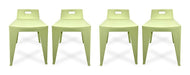 Set of 4 Modern Low Stools Norway Design for Kitchen 8