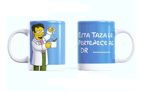 Taza Ceramica Medico Doctor Regalo 0