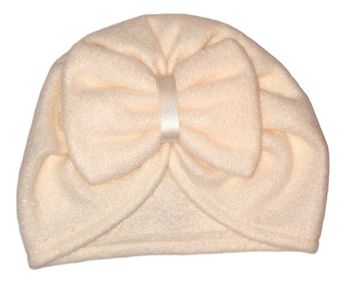 Baby Polar Turban Headband with Bow Hat 0