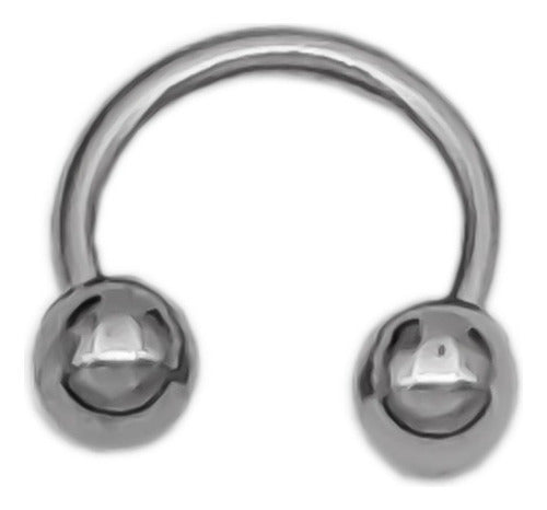 Blister x12 Bull Assorted Surgical Steel Piercings C:4050 2