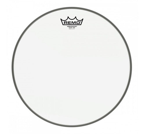 Parche Remo Usa Ambassador Hazy 13  Resonador Clear Bateria 0