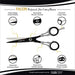 Facón Professional Razor Edge Barber Hair Scissors Set - Jap 3