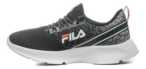 Fila Stay H Men's Running Shoes Black-White-Orange 1