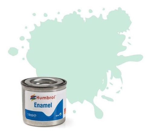 Pintura (enamel) 14ml Duck Egg Blue 23 Mate Humbrol 0