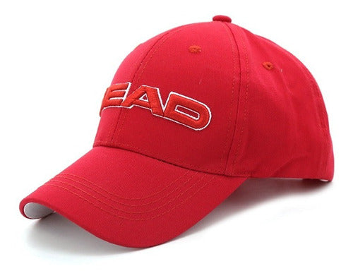 Head Original Black Curved Visor Cap Unisex 4