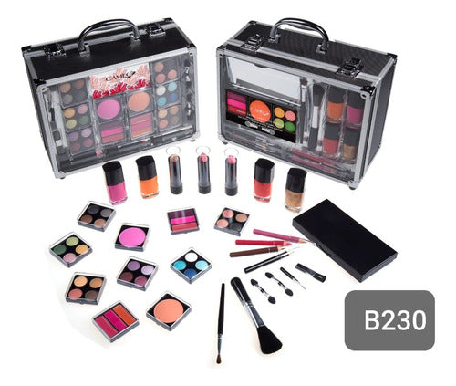 Makeup Kit with Clear Cosmetic Case, Cameo Brand 0