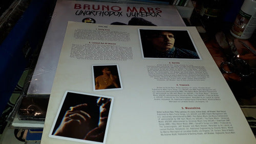 Bruno Mars Unorthodox Jukebox Lp Vinilo Insert Argentina 21 4