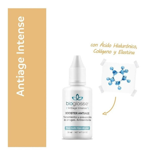 Bioglosse Antiage Concentrated Facial Serum Booster 30 ml 1