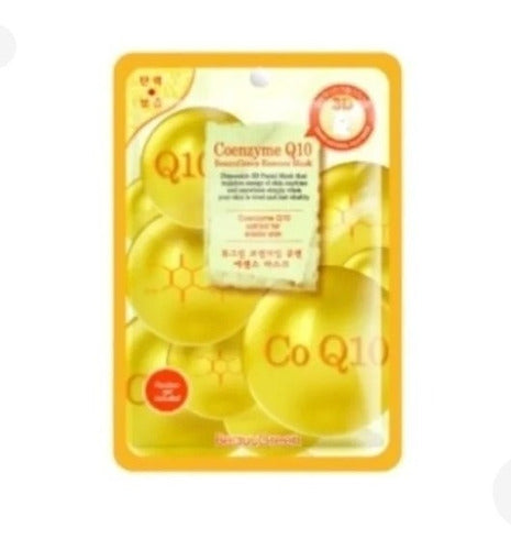 Beauugreen Essence 3-D Coenzima Q10 Face Masks 10u 0