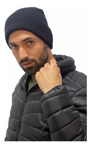 Polo Club Campera Negra Hombre: Estilo Uniqlo 7