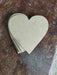 Pack 6 Corazones En Mdf Miden 16 Cm Para Decorar Pintar 1