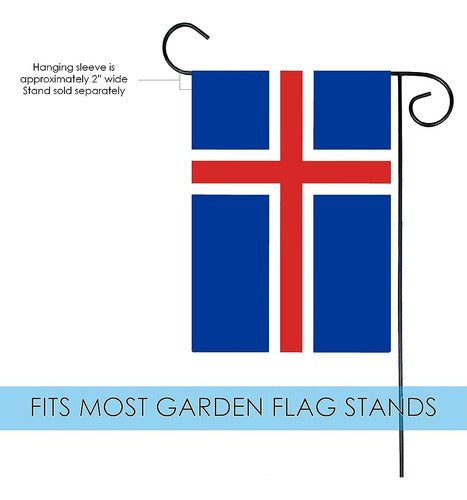 Toland Home Garden Iceland Flag 12.5 X 18 Inch 2