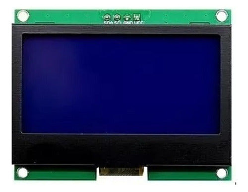 Módulo Lcd 128x64 Iic St7567s I2c Display Para Arduino 12864 0