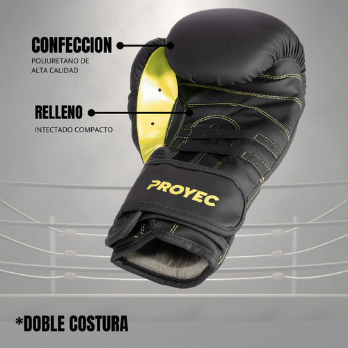 Proyec NITRO MMA Kickboxing Muay Thai Boxing Gloves 19