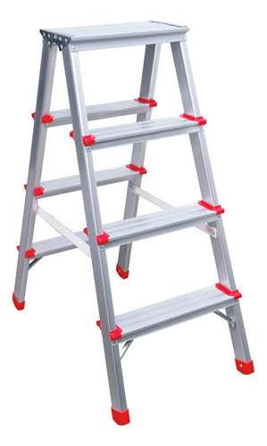 Fema Foldable Aluminum 3-Step Ladder 1