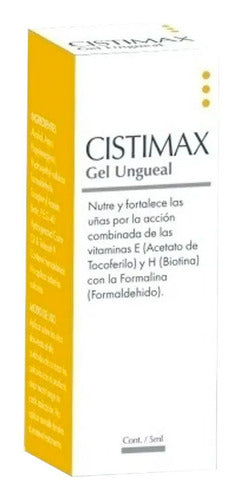 Fortbenton Cistimax Nail Gel 5ml - Nourishes and Strengthens Nails 0