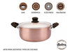 Hudson Copper Non-Stick Ceramic Cookware Set 6 Pcs with Jug 2