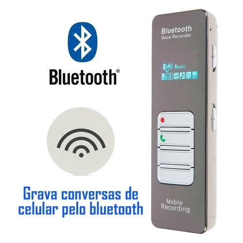 Grampo Telefonico Fixo Gravador De Voz Para Entrevistas Bd1 1